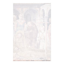 The Death Of St. Martin By Martini Simone Personalized Stationery