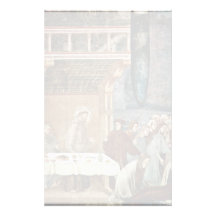 The Death Of The Knight Of Celano By Meister Des K Personalized Stationery