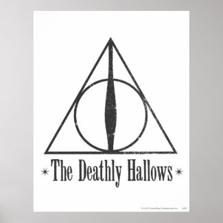 The Deathly Hallows print