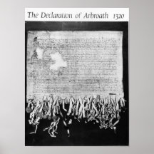 The Declaration of Arbroath, 6 April 1320 Posters