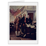 The Declaration Of Independence By John Trumbull Greeting Card
