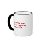The Declaration of Independence is important Coffee Mug