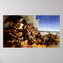 The Defence of Rhodes Print