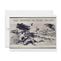 The Defense Of Wake Island Custom Announcements