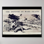 The Defense Of Wake Island Print