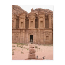 The Deir at Petra Postcard