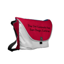 The Del Coronado Hotel Rickshaw Bag Commuter Bag