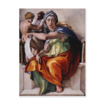 The Delphic Sibyl Postcard The Delphic Sibyl Postcard