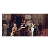 The Denunciation By Hogarth William (Best Quality) Photo Cards