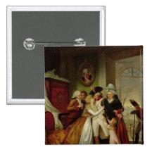 The Departure of the Volunteers Pinback Buttons
