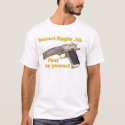 the Desert Eagle pistol t-shirts