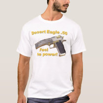the Desert Eagle pistol t-shirts