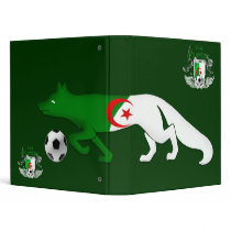 The Desert fox Algeria flag Le Fennec soccer gifts binders
