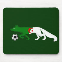 The Desert fox Algeria flag Le Fennec soccer gifts mousepads by LesFennecs The Desert fox Algeria flag Le Fennec soccer gifts mousepads
