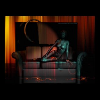 The desert shadow, art  poster print modern