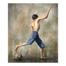 The Desire - Jackie Liao - Soccer Futebol Futbol posters