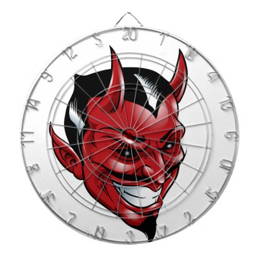 The Devil Dart Board Zazzle