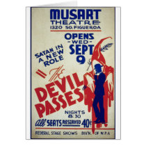 The Devil Passes - 1936 cards