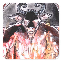 The Devil Tarot Card Stickers