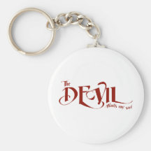 The devil wants my soul keychain