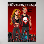 The Devildrivers Biker Gang Print