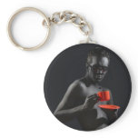 "The Devilish Saint" Key Chain