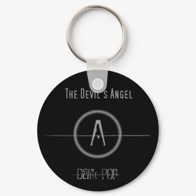 The Devil's Angel Dark Pop Keychain by industrial_freak_4_u