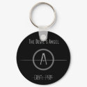 The Devil's Angel Dark Pop Keychain by industrial_freak_4_u The Devil's Angel Dark Pop Keychain