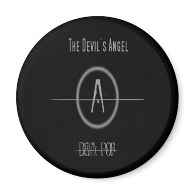 The Devil's Angel Dark Pop Magnet by industrial_freak_4_u