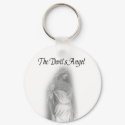 The Devil's Angel Solitude Keychain by industrial_freak_4_u The Devil's Angel Solitude Keychain