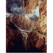 The Devil'S Bridge St. Gotthard By Turner Joseph M Photo Sculptures