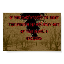 the devil's orchard posters