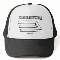 The Devil's Pitchfork (Optical Illusion) hats by wordsunwords The Devil's Pitchfork (Optical Illusion) hats