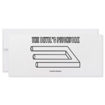 The Devil's Pitchfork (Optical Illusion) rack cards