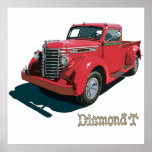 The Diamond T 201 Print