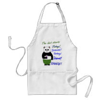 The diet starts… aprons