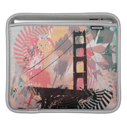 The Digital Jungle Bridge iPad Sleeves