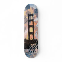 The Digital Jungle Bridge orange/blu Skate Boards