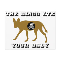 The Dingo Ate Your Baby postcards