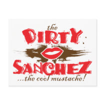 The Dirty Sanchez postcards