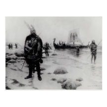 The Discovery of America by Leif Eriksson Post Card