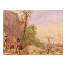 The discovery of Tipu's body at the Water Gate at Post Cards