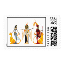 The Divas of Egypt Postage Stamps