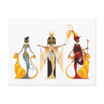 The Divas of Egypt Postcards