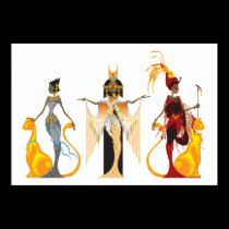The Divas of Egypt Print posters