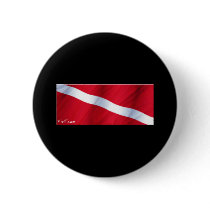 The Dive Flag Collection Pinback Buttons