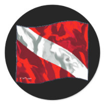 The Dive Flag Collection stickers by DiversDen The Dive Flag Collection stickers