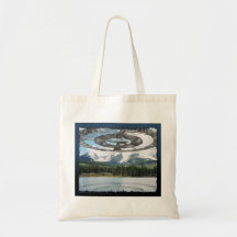 The Divide Canvas Bag