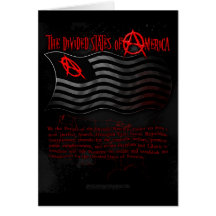 The Divided States of America - Postcard
