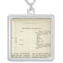 The Division of The Roman Empire 395 AD 2 Personalized Necklace